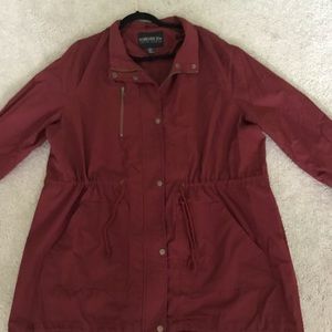 Plus Size Army Jacket